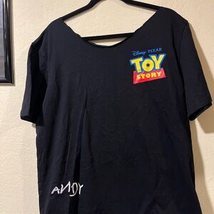 Disney Pixar Toy Story Black Kids T-Shirt